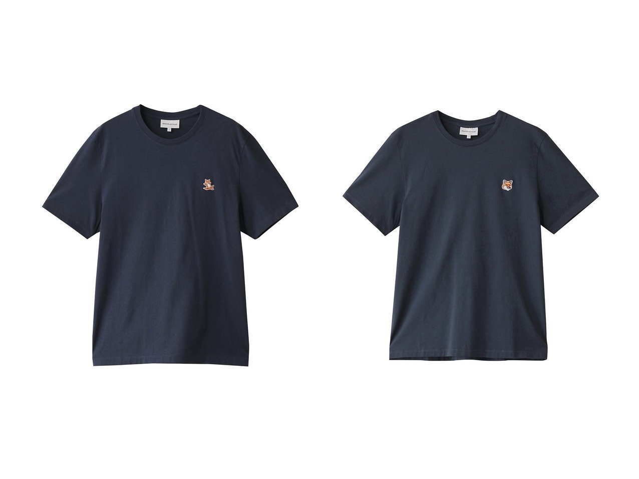 【MAISON KITSUNE / MEN/メゾン キツネ】の【MEN】CHILLAX FOX PATCH REGULAR Tシャツ&【MEN】FOX HEAD PATCH REGULAR Tシャツ 【MEN　男性、メンズファッション通販】 おすすめ人気トレンドファッション通販アイテム インテリア・キッズ・メンズ・レディースファッション・服の通販 founy(ファニー) 　ファッション　Fashion　メンズファッション　MEN　トップス・カットソー　Tops/Tshirt/Men　シャツ　Shirts　2025年　2025　2025春夏・S/S　Ss,Spring/Summer,2025　ショート　Short　スタンダード　Standard　スリーブ　Sleeve　ハーフ　Half　パッチ　Patch　ベーシック　Basic　ロング　Long　人気　Popularity　夏　Summer　春　Spring　S/S・春夏　Ss・Spring/Summer　ブラック系　Black　ブルー系　Blue　|ID:crp329100000210736