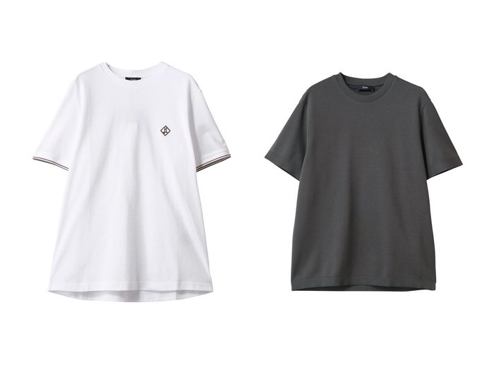 【HERNO / MEN/ヘルノ】の【MEN】刺しゅうワンポイントTシャツ&【MEN】コットンTシャツ 【MEN　男性、メンズファッション通販】 おすすめ人気トレンドファッション通販アイテム 人気、トレンドファッション・服の通販 founy(ファニー) 　ファッション　Fashion　メンズファッション　MEN　トップス・カットソー　Tops/Tshirt/Men　シャツ　Shirts　2025年　2025　2025春夏・S/S　Ss,Spring/Summer,2025　ショート　Short　スリーブ　Sleeve　ベーシック　Basic　ボトム　Bottom　ワンポイント　One Point　夏　Summer　春　Spring　S/S・春夏　Ss・Spring/Summer　|ID:crp329100000210740