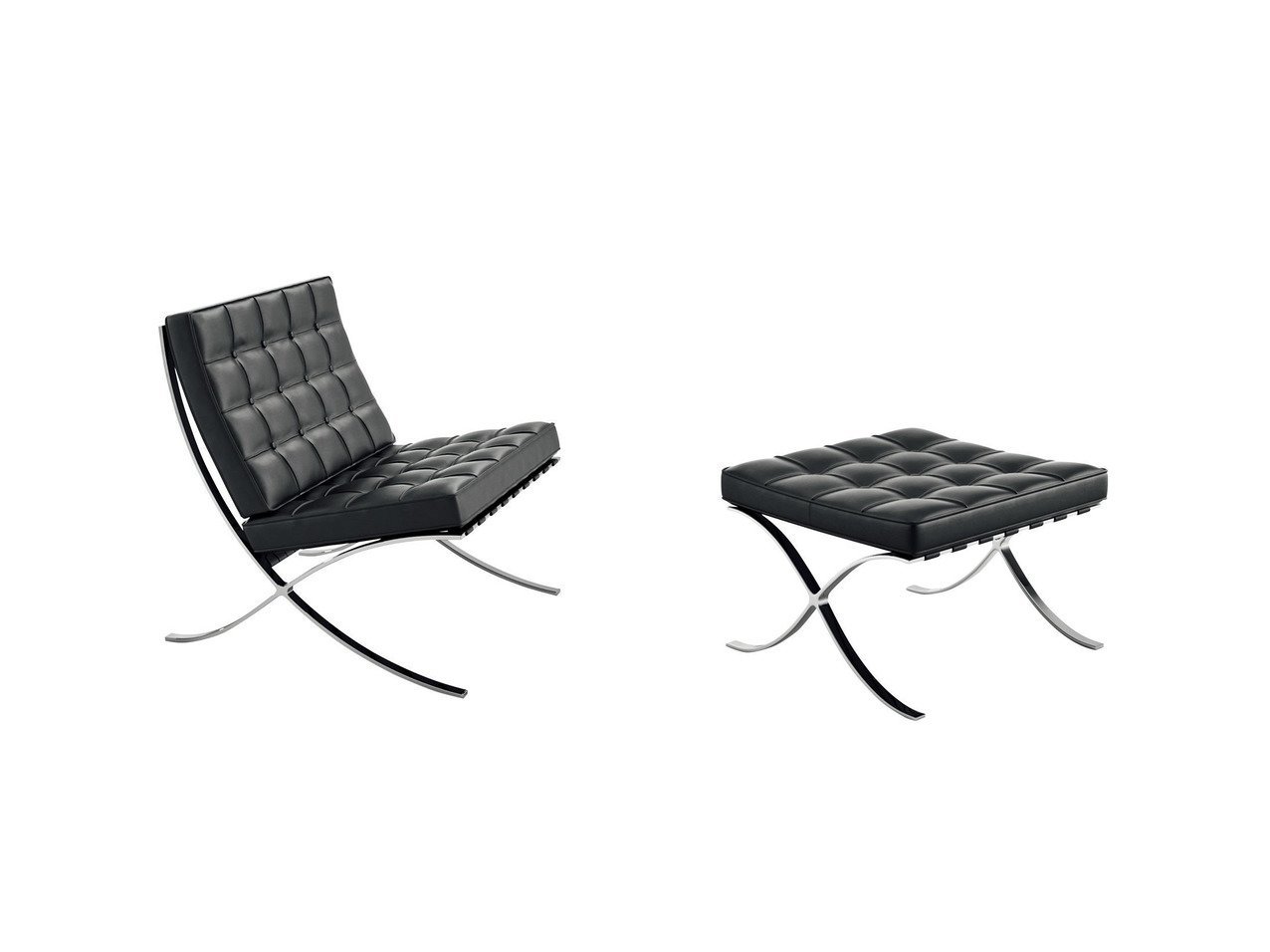 【Knoll/ノル】のMies van der Rohe Collection Barcelona Stool - ミース ファン デル ローエ コレクション バルセロナスツール リラックス&Mies van der Rohe Collection Barcelona Chair - ミース ファン デル ローエ コレクション バルセロナチェア リラックス 【ECで人気ランキング上位!おすすめで人気のインテリア雑貨、家具の通販】 おすすめ人気トレンドファッション通販アイテム インテリア・キッズ・メンズ・レディースファッション・服の通販 founy(ファニー) 　コレクション　Collection　モダン　Modern　リラックス　Relax　ホーム・キャンプ・アウトドア・お取り寄せ　Home,Garden,Outdoor,Camping Gear　家具・インテリア　Furniture　チェア・椅子　Chair　スツール　Stool　ホーム・キャンプ・アウトドア・お取り寄せ　Home,Garden,Outdoor,Camping Gear　家具・インテリア　Furniture　チェア・椅子　Chair　ラウンジチェア　Lounge Chair　|ID:crp329100000210804