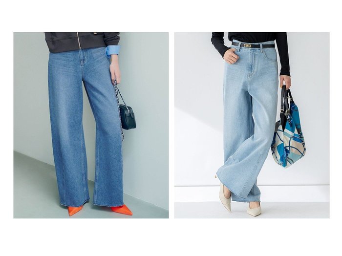 【NIJYUSANKU/23区】の【一部店舗限定】LIGHT DENIM バレルワイド パンツ 【パンツ】 おすすめ人気トレンドファッション通販アイテム 人気、トレンドファッション・服の通販 founy(ファニー) ファッション Fashion レディースファッション WOMEN パンツ Pants デニムパンツ Denim Pants インナー Inner ヴィンテージ Vintage 春 Spring クラシック Classic シンプル Simple ジャケット Jacket デニム Denim トレンド Trend ハイライズ High Rise ワイド Wide S/S・春夏 Ss・Spring/Summer NEW・新作・新着・新入荷 New Arrivals 夏 Summer 2025年 2025 2025春夏・S/S Ss,Spring/Summer,2025 |ID:crp329100000210922