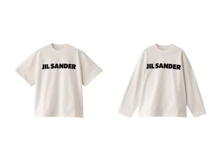 【JIL SANDER/ジル サンダー】のLOGO ショートスリーブ Tシャツ&LOGO ロングスリーブTシャツ 【トップス、カットソー】 おすすめ人気トレンドファッション通販アイテム 人気、トレンドファッション・服の通販 founy(ファニー) ファッション Fashion レディースファッション WOMEN トップス・カットソー Tops/Tshirt シャツ/ブラウス Shirts/Blouses ロング / Tシャツ T-Shirts カットソー Cut and Sewn 2025年 2025 2025春夏・S/S Ss,Spring/Summer,2025 スリーブ Sleeve ロング Long 今季 This Season 夏 Summer 春 Spring S/S・春夏 Ss・Spring/Summer |ID:crp329100000211053