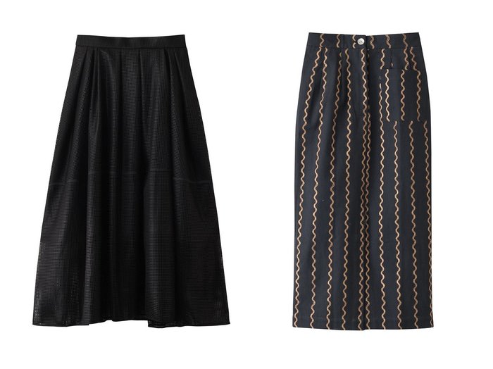 【SZ Blockprints/エスゼット ブロックプリント】の【日本限定】CANVAS SKIRT MAGGI キャンバススカート&【hueLe Museum/ヒューエルミュージアム】の【hLM】メッシュタックスカート 【スカート】 おすすめ人気トレンドファッション通販アイテム 人気、トレンドファッション・服の通販 founy(ファニー) ファッション Fashion レディースファッション WOMEN スカート Skirt ロングスカート Long Skirt 2025年 2025 2025春夏・S/S Ss,Spring/Summer,2025 シンプル Simple スポーティ Sporty メッシュ Mesh ロング Long 夏 Summer 春 Spring S/S・春夏 Ss・Spring/Summer |ID:crp329100000211070