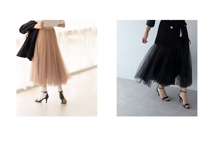 【marjour/マージュール】のTULLE SKIRT 【スカート】 おすすめ人気トレンドファッション通販アイテム インテリア・キッズ・メンズ・レディースファッション・服の通販 founy(ファニー) https://founy.com/ ファッション Fashion レディースファッション WOMEN スカート Skirt インナー Inner エアリー Airy シアー Sheer スウェット Sweat ストレッチ Stretch スニーカー Sneakers チュール Tulle バランス Balance パーカー Hoodie ブラウジング Browsing プリント Print |ID:crp329100000211256