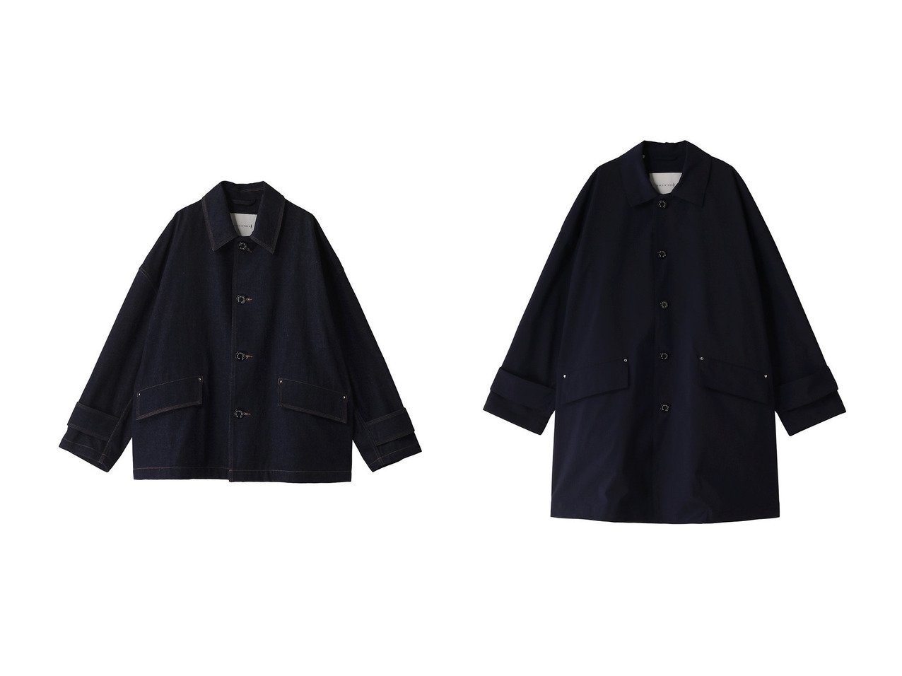 【MACKINTOSH / MEN/マッキントッシュ】の【MEN】HUMBIE デニムショート ジャケット&【MEN】HUMBIE はっ水ポリエステル コート 【MEN　メンズファッション通販】 おすすめ人気トレンドファッション通販アイテム インテリア・キッズ・メンズ・レディースファッション・服の通販 founy(ファニー) 　ファッション　Fashion　メンズファッション　MEN　2025年　2025　2025春夏・S/S　Ss,Spring/Summer,2025　ショルダー　Shoulder　ショート　Short　ジャケット　Jacket　デニム　Denim　ドロップ　Drop　バランス　Balance　夏　Summer　春　Spring　S/S・春夏　Ss・Spring/Summer　ブラック系　Black　ブルー系　Blue　|ID:crp329100000211334