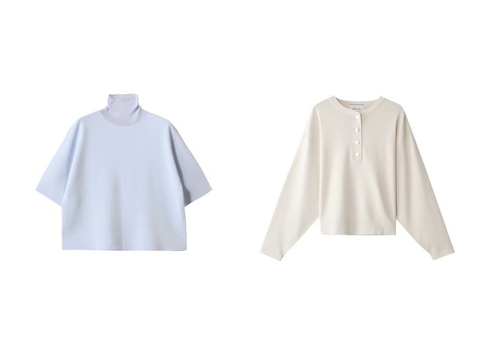 【BEIGE,/ベイジ,】のLAURA(ロラ)/半袖タートルニットトップス&LAURA(ロラ)/スキッパー風ニットトップス 【トップス、カットソー】 おすすめ人気トレンドファッション通販アイテム 人気、トレンドファッション・服の通販 founy(ファニー) ファッション Fashion レディースファッション WOMEN トップス・カットソー Tops/Tshirt ニット Knit Tops プルオーバー Pullover 2025年 2025 2025春夏・S/S Ss,Spring/Summer,2025 タートルネック Turtleneck 半袖 Short Sleeve 夏 Summer 春 Spring S/S・春夏 Ss・Spring/Summer |ID:crp329100000211364