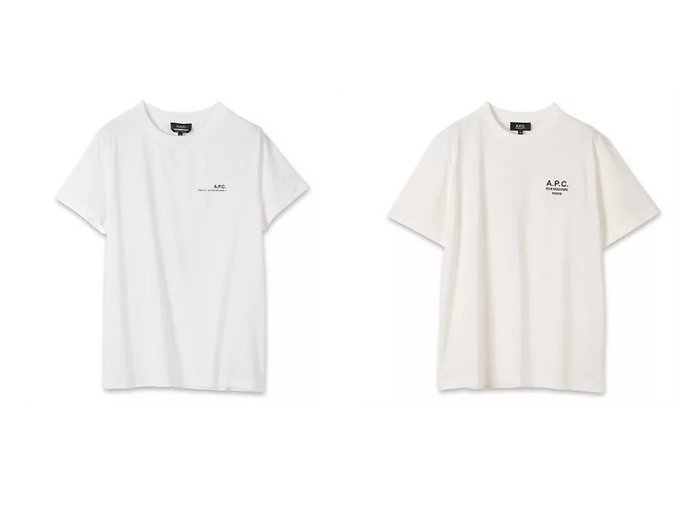 【A.P.C./アーペーセー】のT-SHIRT STANDARD ITEM&T-SHIRT STANDARD RUE MADAME 【トップス、カットソー】 おすすめ人気トレンドファッション通販アイテム インテリア・キッズ・メンズ・レディースファッション・服の通販 founy(ファニー) https://founy.com/ ファッション Fashion レディースファッション WOMEN トップス・カットソー Tops/Tshirt シャツ/ブラウス Shirts/Blouses ロング / Tシャツ T-Shirts シンプル Simple ジャケット Jacket ジャージー Jersey バランス Balance 定番 Standard 洗える Washable |ID:crp329100000211472