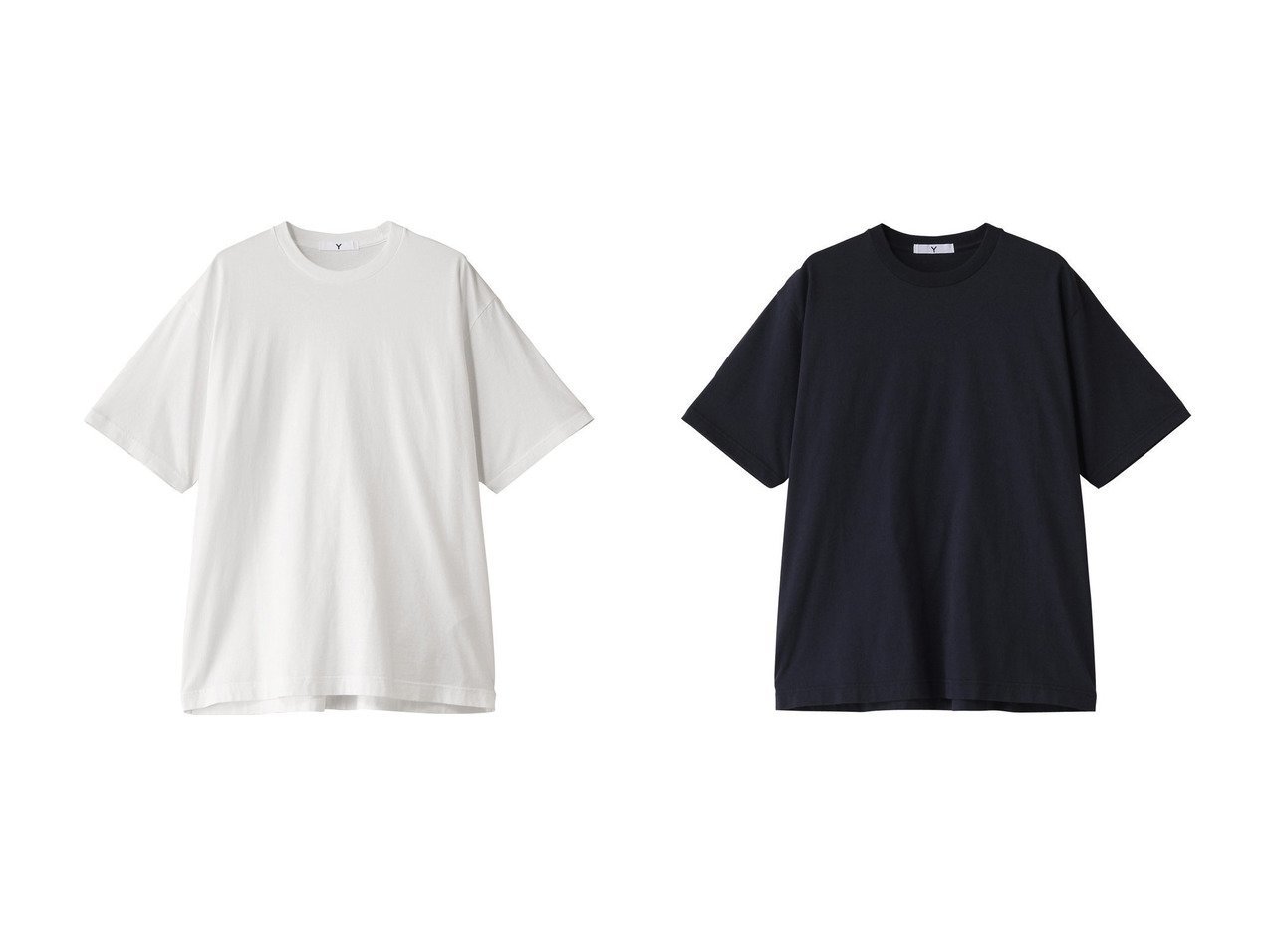 【YLEVE/イレーヴ】の【UNISEX】【Y】ORGANIC COTTON ジャージー ショートスリーブTシャツ 【トップス、カットソー】 おすすめ人気トレンドファッション通販アイテム インテリア・キッズ・メンズ・レディースファッション・服の通販 founy(ファニー) 　ファッション　Fashion　レディースファッション　WOMEN　トップス・カットソー　Tops/Tshirt　シャツ/ブラウス　Shirts/Blouses　ロング / Tシャツ　T-Shirts　カットソー　Cut and Sewn　2025年　2025　2025春夏・S/S　Ss,Spring/Summer,2025　ユニセックス　Unisex　ショート　Short　ジャージー　Jersey　スリーブ　Sleeve　ベーシック　Basic　夏　Summer　定番　Standard　春　Spring　S/S・春夏　Ss・Spring/Summer　ホワイト系　White　ブルー系　Blue　|ID:crp329100000211513