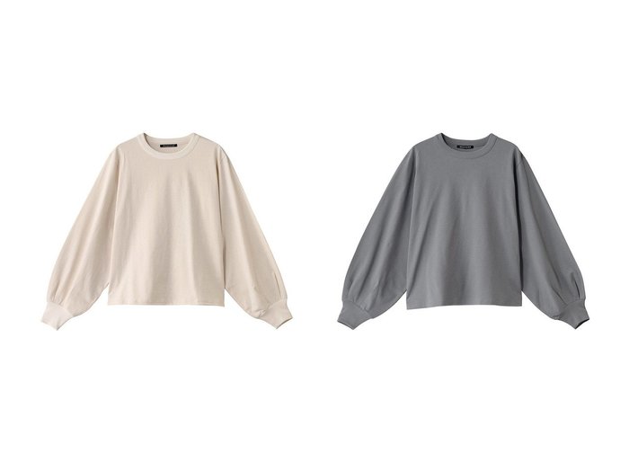 【mizuiro ind/ミズイロ インド】のpuff slv long T Tシャツ 【ECで売れてるランキング上位の人気レディースファッションの通販】 おすすめ人気トレンドファッション通販アイテム 人気、トレンドファッション・服の通販 founy(ファニー) ファッション Fashion レディースファッション WOMEN トップス・カットソー Tops/Tshirt シャツ/ブラウス Shirts/Blouses ロング / Tシャツ T-Shirts カットソー Cut and Sewn 2025年 2025 2025春夏・S/S Ss,Spring/Summer,2025 シンプル Simple スラックス Slacks スリーブ Sleeve デニム Denim リラックス Relax ロング Long 夏 Summer 春 Spring S/S・春夏 Ss・Spring/Summer |ID:crp329100000211569