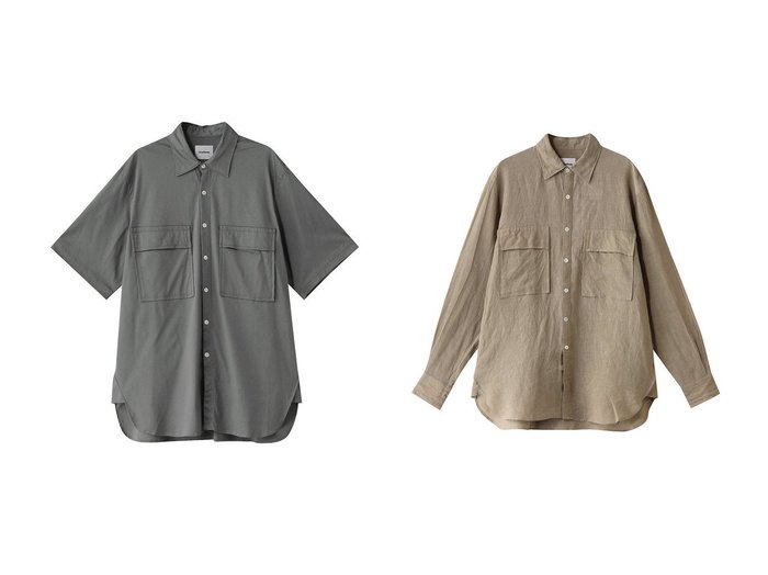 【:colon / MEN/コロン】の【MEN】Cotton Smooth ハーフスリーブシャツ&【MEN】60 Linen Cloth シャツ 【MEN　メンズファッション通販】 おすすめ人気トレンドファッション通販アイテム インテリア・キッズ・メンズ・レディースファッション・服の通販 founy(ファニー) https://founy.com/ ファッション Fashion メンズファッション MEN 2025年 2025 2025春夏・S/S Ss,Spring/Summer,2025 スリーブ Sleeve ポケット Pocket モダン Modern リネン Linen ロング Long エレガント 上品 Elegant 夏 Summer 春 Spring S/S・春夏 Ss・Spring/Summer |ID:crp329100000211722