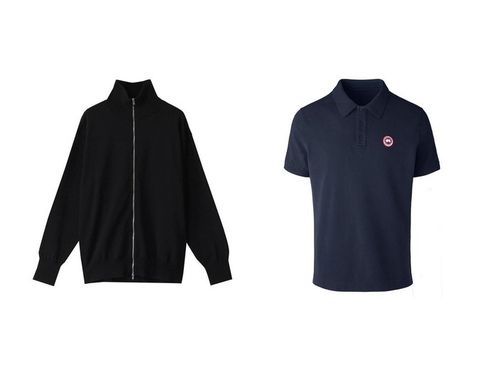 【CANADA GOOSE / MEN/カナダグース】の【MEN】1600M Beckley Polo ベックリー ポロ&【BATONER / MEN/バトナー】の【MEN】THE SEAISLAND コットンドライバーズニット 【MEN　メンズファッション通販】 おすすめ人気トレンドファッション通販アイテム インテリア・キッズ・メンズ・レディースファッション・服の通販 founy(ファニー) https://founy.com/ ファッション Fashion メンズファッション MEN 2025年 2025 2025春夏・S/S Ss,Spring/Summer,2025 なめらか Smooth カーディガン Cardigan 夏 Summer 定番 Standard 春 Spring S/S・春夏 Ss・Spring/Summer |ID:crp329100000211724