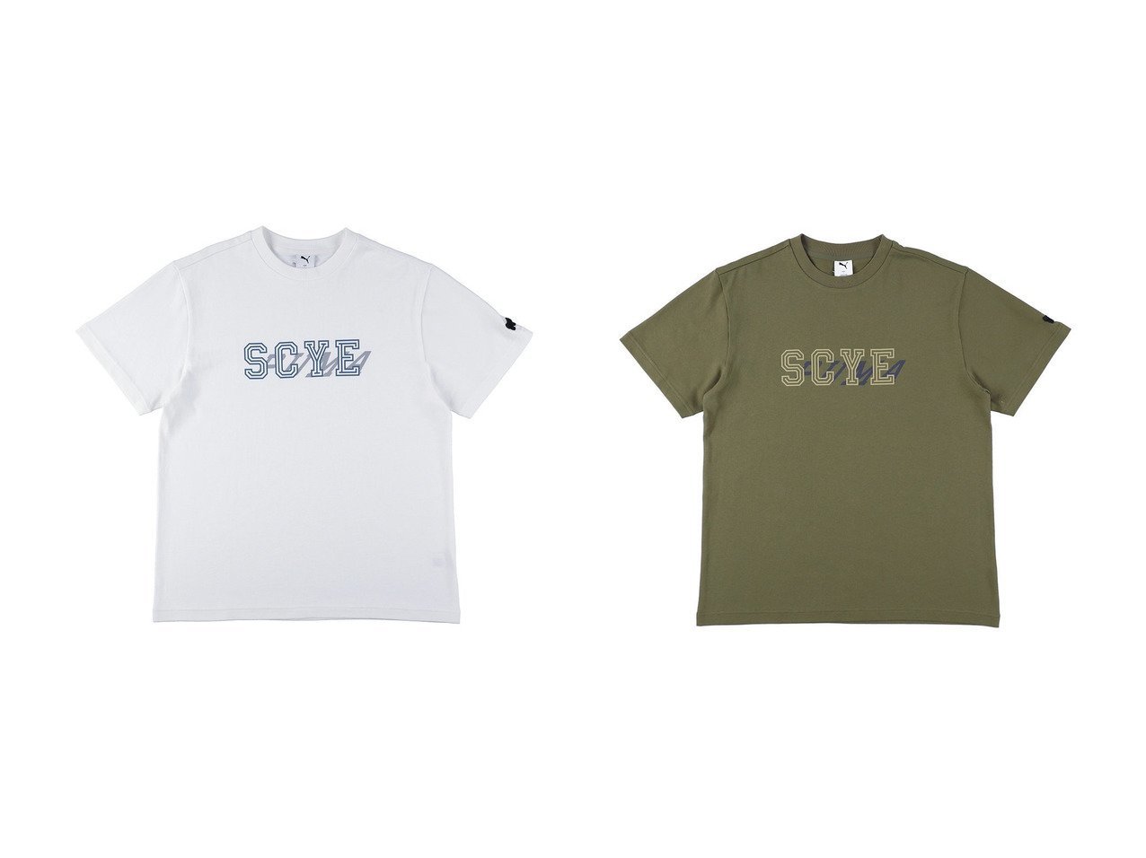 【PUMA/プーマ】の【UNISEX】【PUMA x Scye】SS Tシャツ 【トップス、カットソー】 おすすめ人気トレンドファッション通販アイテム インテリア・キッズ・メンズ・レディースファッション・服の通販 founy(ファニー) 　ファッション　Fashion　レディースファッション　WOMEN　トップス・カットソー　Tops/Tshirt　シャツ/ブラウス　Shirts/Blouses　ロング / Tシャツ　T-Shirts　カットソー　Cut and Sewn　2025年　2025　2025春夏・S/S　Ss,Spring/Summer,2025　ユニセックス　Unisex　ショート　Short　スリーブ　Sleeve　夏　Summer　春　Spring　S/S・春夏　Ss・Spring/Summer　ブラック系　Black　ホワイト系　White　|ID:crp329100000211777