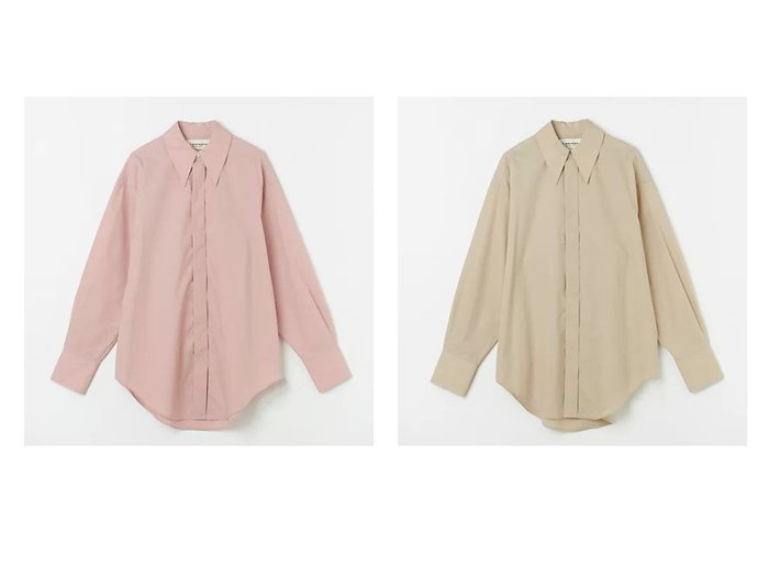 【Shinzone/シンゾーン】のPOINTED COLLAR SHIRT ハッピーPINKアイテム【ECで売れてるランキング上位の人気レディースファッションの通販 / Popular clothes】  おすすめ人気トレンドファッション通販アイテム 人気、トレンドファッション・服の通販 founy(ファニー) ファッション Fashion レディースファッション WOMEN トップス・カットソー Tops/Tshirt シャツ/ブラウス Shirts/Blouses |ID:crp329100000211922