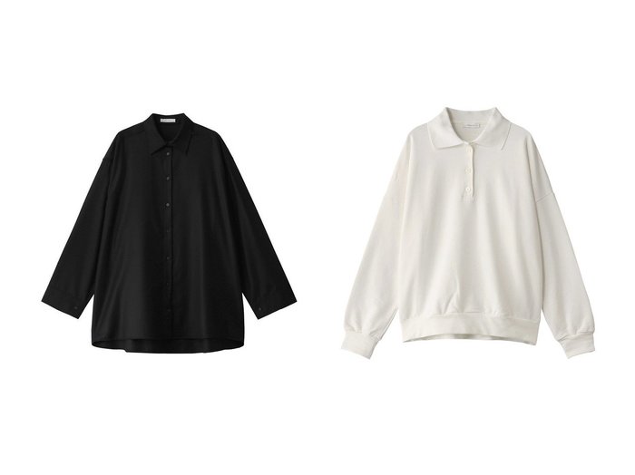 【THE ROW/ザ ロウ】のCAROLINE SHIRT&CORZAS TOP おすすめ人気トレンドファッション通販アイテム 人気、トレンドファッション・服の通販 founy(ファニー) ファッション Fashion レディースファッション WOMEN トップス・カットソー Tops/Tshirt シャツ/ブラウス Shirts/Blouses ポロシャツ Polo Shirts 2025年 2025 2025春夏・S/S Ss,Spring/Summer,2025 スリーブ Sleeve ポロシャツ Polo Shirt ロング Long 夏 Summer 春 Spring S/S・春夏 Ss・Spring/Summer |ID:crp329100000211988