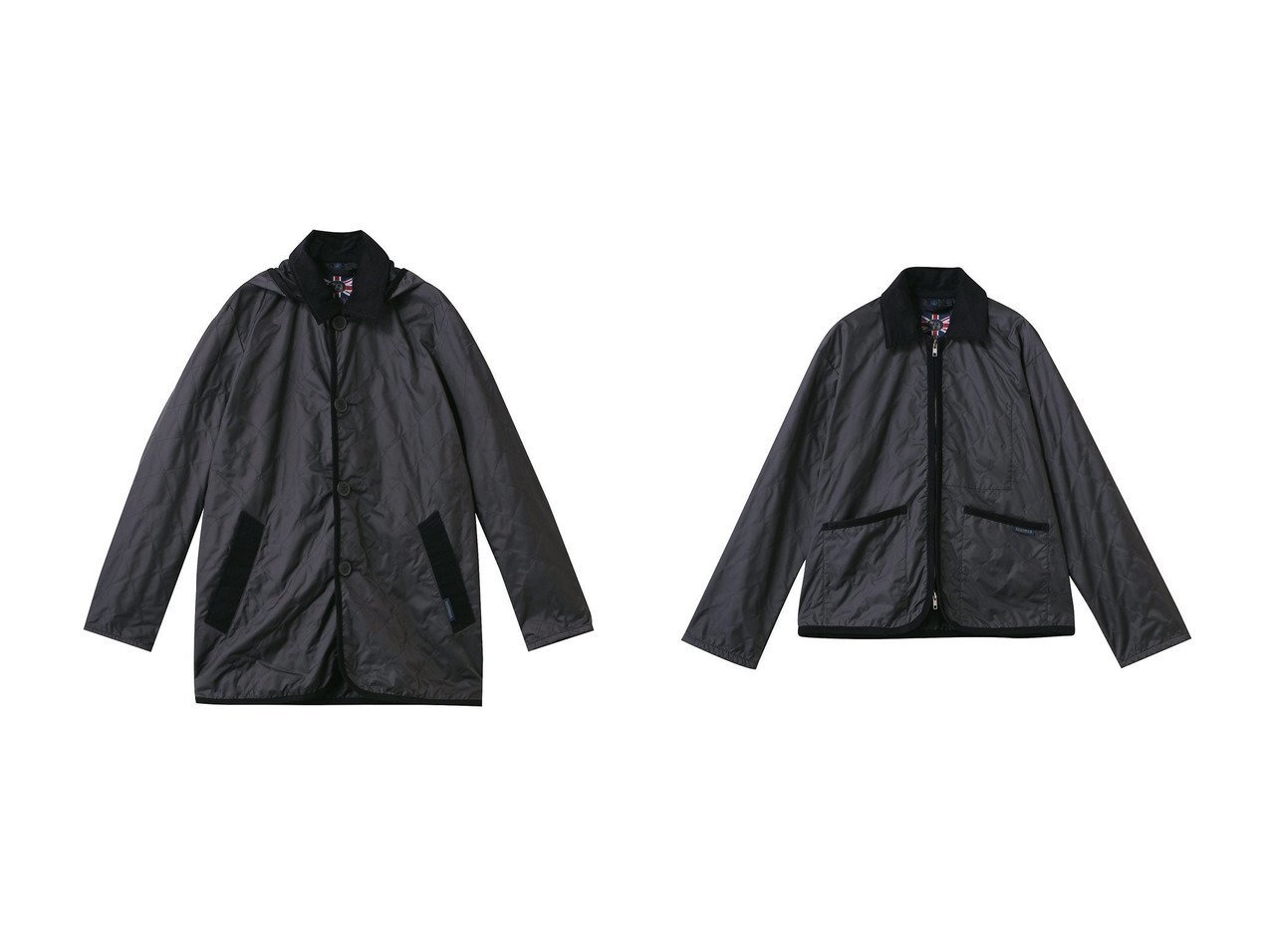 【lavenham / MEN/ラベンハム】の【MEN】UNWADDED DENSTON フード付き カラージャケット&【MEN】UNWADDED TEYNHAM カラージャケット 【メンズファッション通販】 おすすめ人気トレンドファッション通販アイテム インテリア・キッズ・メンズ・レディースファッション・服の通販 founy(ファニー) 　ファッション　Fashion　メンズファッション　MEN　2025年　2025　2025春夏・S/S　Ss,Spring/Summer,2025　キルティング　Quilting　ジャケット　Jacket　ブルゾン　Blouson　モダン　Modern　夏　Summer　春　Spring　S/S・春夏　Ss・Spring/Summer　ブラック系　Black　ブルー系　Blue　|ID:crp329100000212470