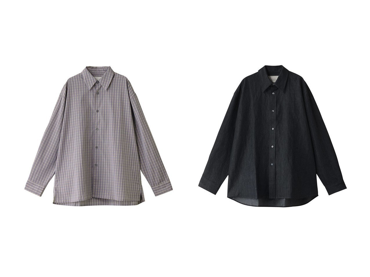 【STUDIO NICHOLSON / MEN/スタジオ ニコルソン】の【MEN】OLI オーバーサイズシャツ&【MEN】STRIKE ソフトチェック OVERSIZE ストレート ヘムシャツ 【メンズファッション通販】 おすすめ人気トレンドファッション通販アイテム インテリア・キッズ・メンズ・レディースファッション・服の通販 founy(ファニー) 　ファッション　Fashion　メンズファッション　MEN　2025年　2025　2025春夏・S/S　Ss,Spring/Summer,2025　ストレート　Straight　スリーブ　Sleeve　チェック　Check　モダン　Modern　ロング　Long　夏　Summer　春　Spring　S/S・春夏　Ss・Spring/Summer　シンプル　Simple　リネン　Linen　羽織　Haori　|ID:crp329100000212473