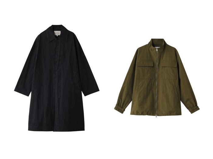 【:colon / MEN/コロン】の【MEN】Nylon Taffeta ブルゾン&【STUDIO NICHOLSON / MEN/スタジオ ニコルソン】の【MEN】NEVIS コットンナイロン ロングコート 【メンズファッション通販】 おすすめ人気トレンドファッション通販アイテム 人気、トレンドファッション・服の通販 founy(ファニー) ファッション Fashion メンズファッション MEN 2025年 2025 2025春夏・S/S Ss,Spring/Summer,2025 シンプル Simple ロング Long 夏 Summer 春 Spring S/S・春夏 Ss・Spring/Summer 羽織 Haori 軽量 Lightweight ジャケット Jacket センター Center タフタ Taffeta ブルゾン Blouson ポケット Pocket エレガント 上品 Elegant 無地 Plain Color |ID:crp329100000212475