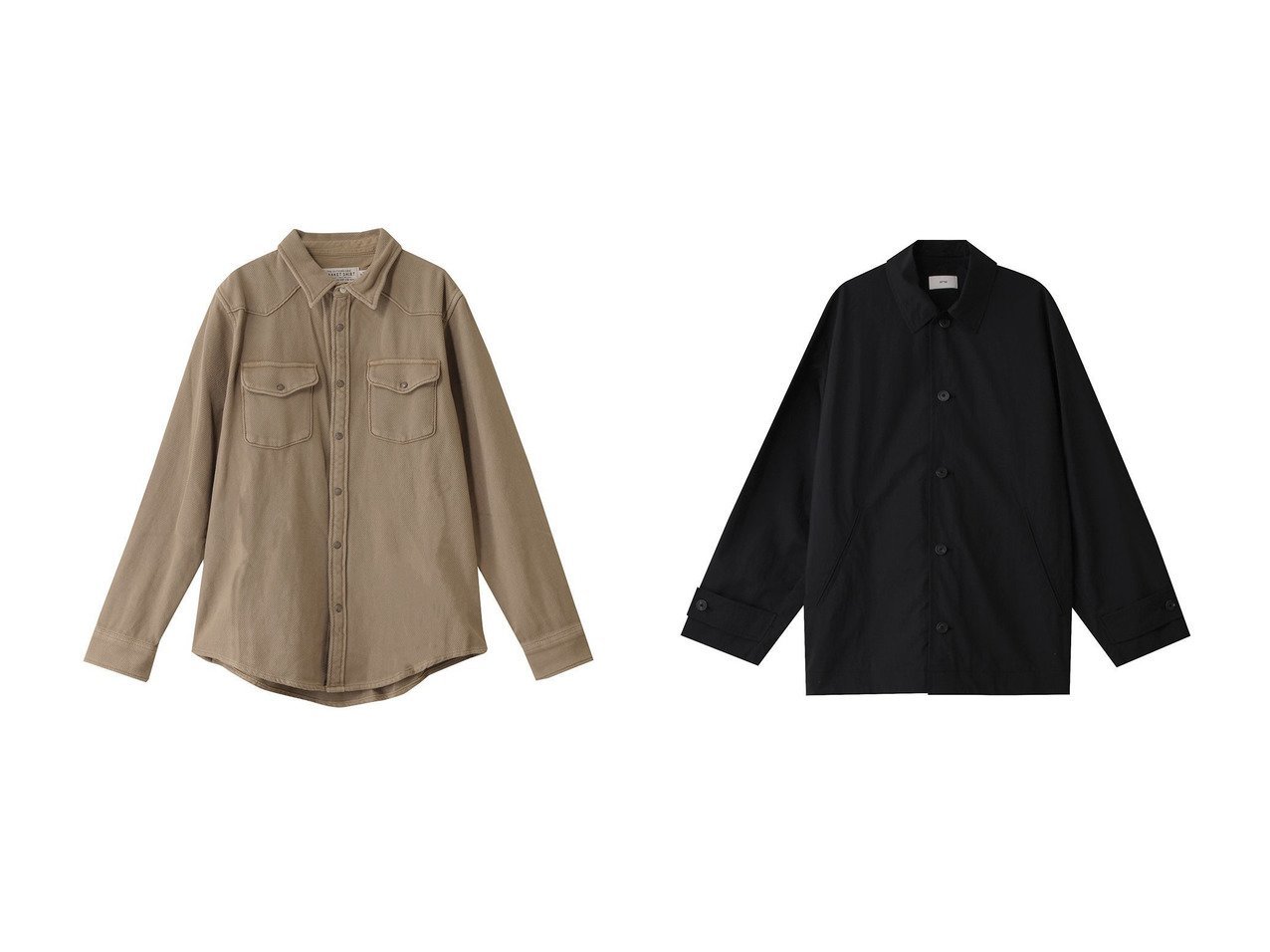 【ATON / MEN/エイトン】の【MEN】TRAVEL NYLON カバーオール&【OUTERKNOWN / MEN/アウターノウン】の【MEN】WESTERLY BLANKET SHIRT コットンツイル ウェスタンシャツ 【メンズファッション通販】 おすすめ人気トレンドファッション通販アイテム インテリア・キッズ・メンズ・レディースファッション・服の通販 founy(ファニー) 　ファッション　Fashion　メンズファッション　MEN　ウエスタン　Western　シンプル　Simple　スリーブ　Sleeve　トレンド　Trend　ブランケット　Blanket　ヨーク　Yoke　ロング　Long　人気　Popularity　NEW・新作・新着・新入荷　New Arrivals　2025年　2025　2025春夏・S/S　Ss,Spring/Summer,2025　旅行　Travel　ショート　Short　ハーフ　Half　ポケット　Pocket　夏　Summer　春　Spring　S/S・春夏　Ss・Spring/Summer　ブラウン系　Brown　ブルー系　Blue　ブラック系　Black　|ID:crp329100000212478