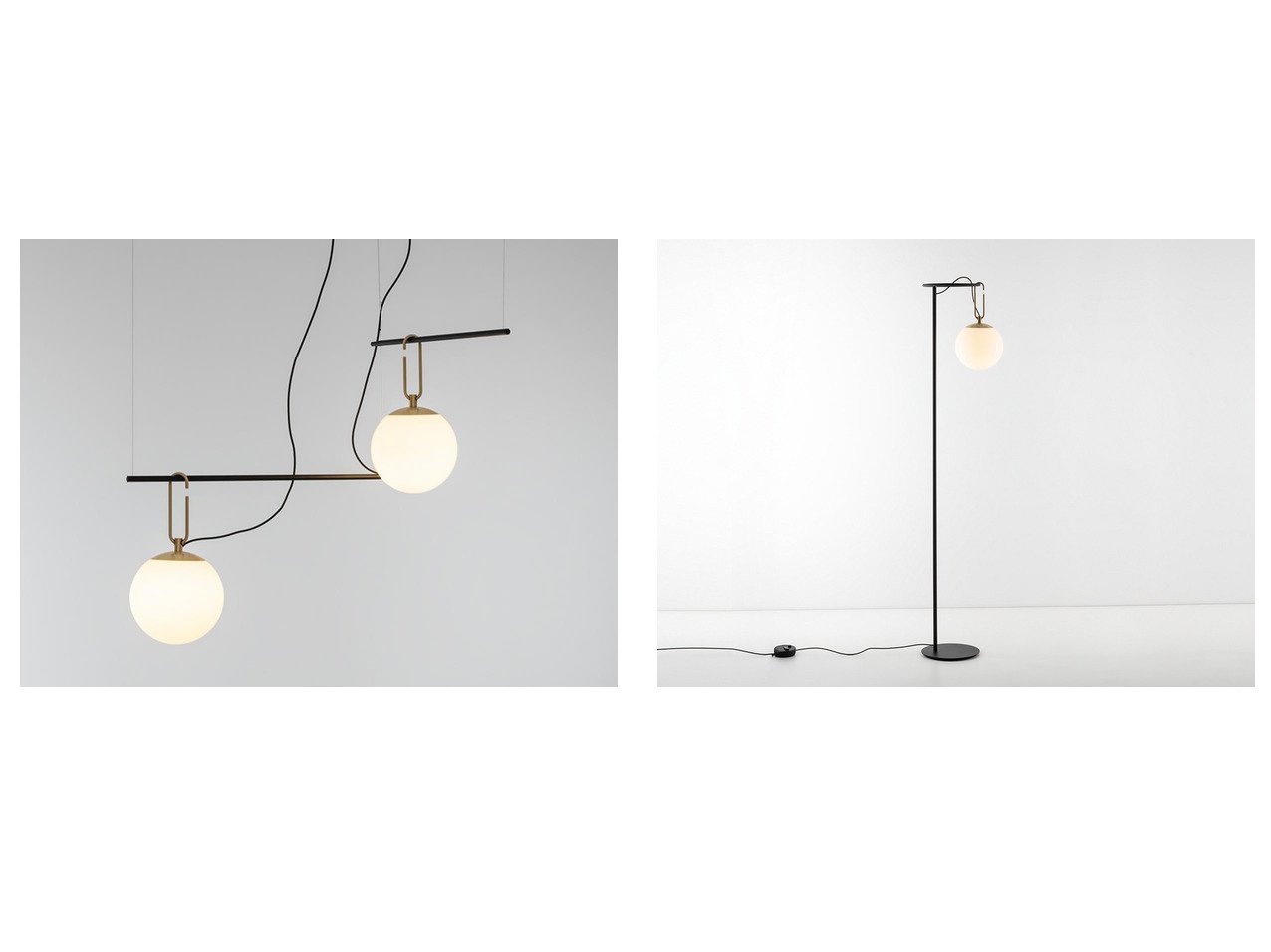 【Artemide/アルテミデ】のnh S3 2アーム&nh22 フロア おすすめ人気トレンドファッション通販アイテム インテリア・キッズ・メンズ・レディースファッション・服の通販 founy(ファニー) 　送料無料　Free Shipping　ガラス　Glass　ホーム・キャンプ・アウトドア・お取り寄せ　Home,Garden,Outdoor,Camping Gear　家具・インテリア　Furniture　ライト・照明　Lighting & Light Fixtures　ペンダントライト　Pendant Light　ホーム・キャンプ・アウトドア・お取り寄せ　Home,Garden,Outdoor,Camping Gear　家具・インテリア　Furniture　ライト・照明　Lighting & Light Fixtures　フロアライト・スタンドライト　Floor Light/Stand Light　|ID:crp329100000212687