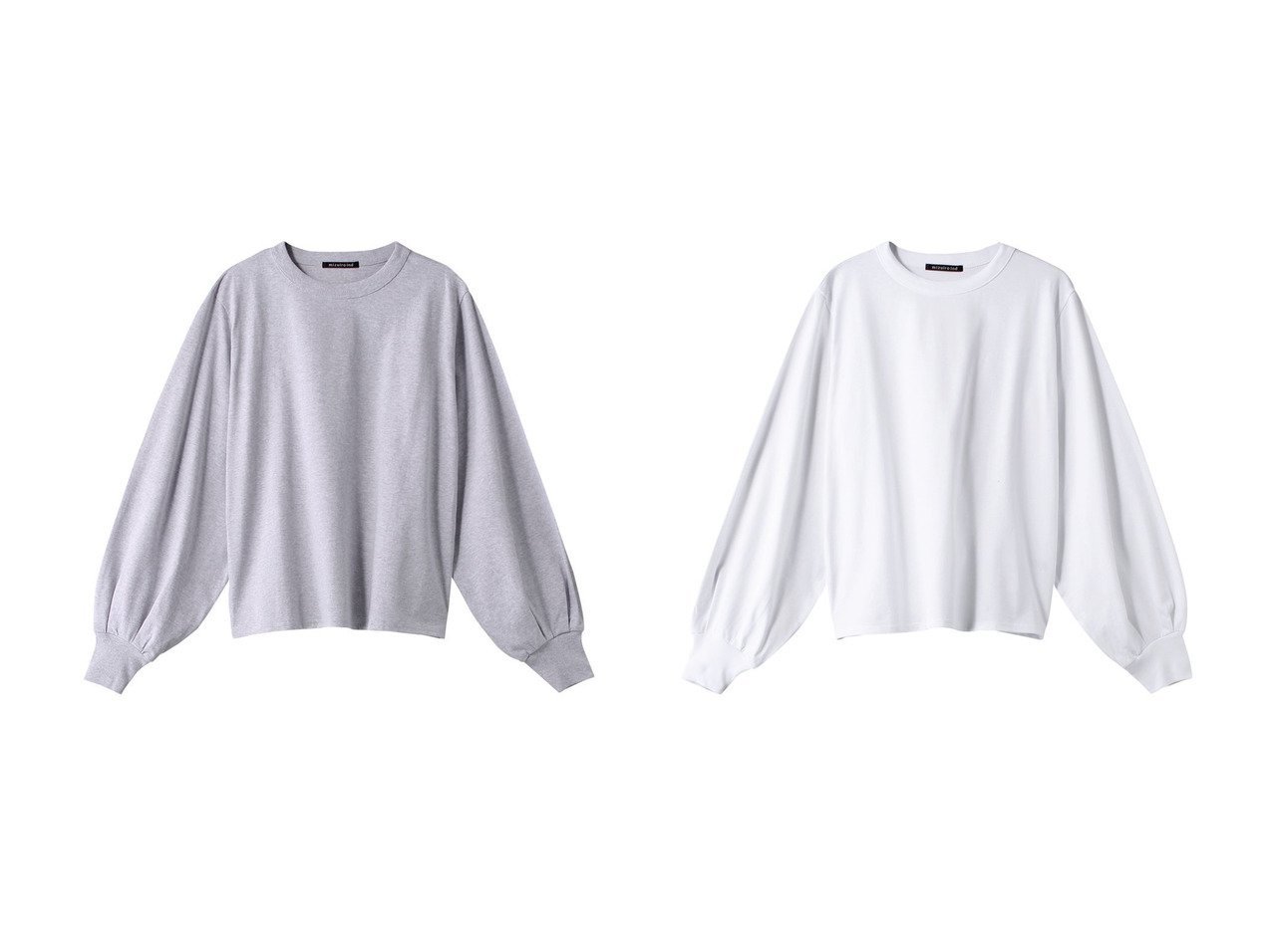 【mizuiro ind/ミズイロ インド】のpuff slv long T Tシャツ 【ECで人気ランキング上位のおすすめ!レディースファッション通販】  おすすめ人気トレンドファッション通販アイテム インテリア・キッズ・メンズ・レディースファッション・服の通販 founy(ファニー) 　ファッション　Fashion　レディースファッション　WOMEN　トップス・カットソー　Tops/Tshirt　シャツ/ブラウス　Shirts/Blouses　ロング / Tシャツ　T-Shirts　カットソー　Cut and Sewn　おすすめ　Recommend　シンプル　Simple　スリーブ　Sleeve　ベーシック　Basic　ロング　Long　長袖　Long Sleeve　ホワイト系　White　ブルー系　Blue　グレー系　Gray　ブラック系　Black　|ID:crp329100000212840