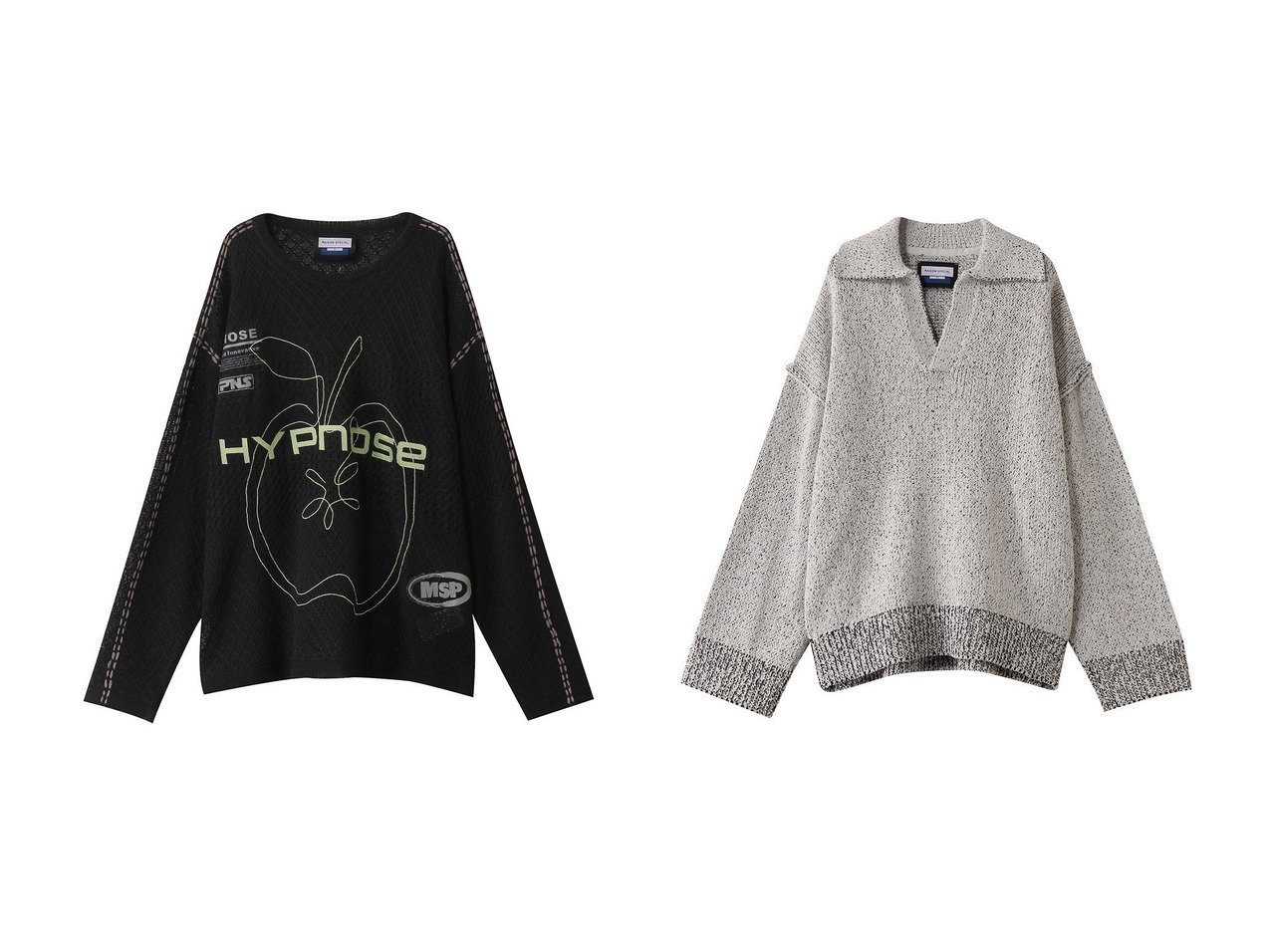 【MAISON SPECIAL/メゾンスペシャル】の【UNISEX】HYPNOSE刺しゅうメッシュニット&【UNISEX】プレーティングスキッパーニットプルオーバー 【トップス、カットソー】 おすすめ人気トレンドファッション通販アイテム インテリア・キッズ・メンズ・レディースファッション・服の通販 founy(ファニー) 　ファッション　Fashion　レディースファッション　WOMEN　トップス・カットソー　Tops/Tshirt　ニット　Knit Tops　プルオーバー　Pullover　ユニセックス　Unisex　おすすめ　Recommend　インナー　Inner　デニム　Denim　メッシュ　Mesh　リラックス　Relax　ワイド　Wide　夏　Summer　NEW・新作・新着・新入荷　New Arrivals　春　Spring　S/S・春夏　Ss・Spring/Summer　シンプル　Simple　スキッパー　Skipper　スラックス　Slacks　ブラック系　Black　グレー系　Gray　ベージュ系　Beige　|ID:crp329100000213343