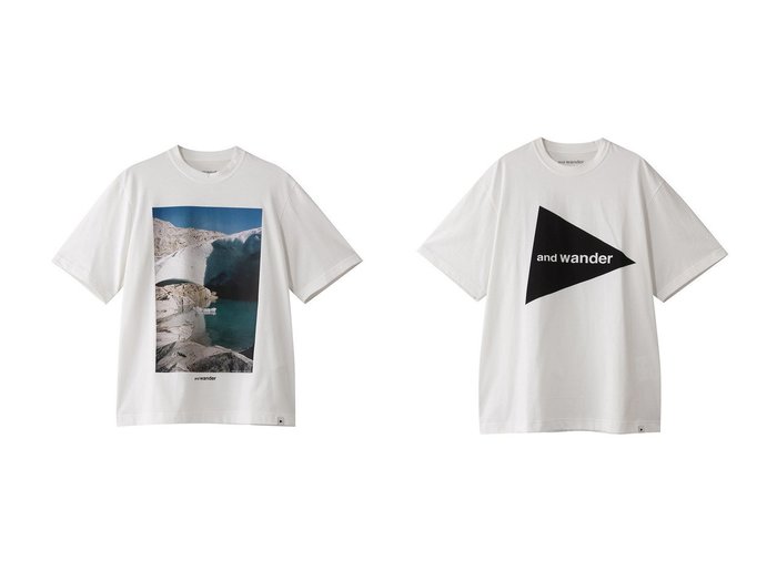 【and wander/アンドワンダー】の【UNISEX】gracier printed ショートスリーブTシャツ&【UNISEX】and wander big logo ショートスリーブTシャツ 【トップス、カットソー】 おすすめ人気トレンドファッション通販アイテム インテリア・キッズ・メンズ・レディースファッション・服の通販 founy(ファニー) https://founy.com/ ファッション Fashion レディースファッション WOMEN トップス・カットソー Tops/Tshirt シャツ/ブラウス Shirts/Blouses ロング / Tシャツ T-Shirts カットソー Cut and Sewn ユニセックス Unisex ショート Short スリーブ Sleeve フロント Front プリント Print ベーシック Basic NEW・新作・新着・新入荷 New Arrivals スタイリッシュ Stylish 夏 Summer 定番 Standard 春 Spring S/S・春夏 Ss・Spring/Summer |ID:crp329100000213348