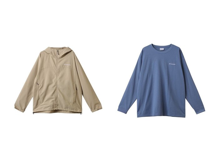 【Columbia / MEN/コロンビア】の【MEN】クリアモントIIジャケット&【MEN】アーバンハイクグラフィックロングスリーブTシャツ 【MEN　メンズファッション通販】 おすすめ人気トレンドファッション通販アイテム 人気、トレンドファッション・服の通販 founy(ファニー) ファッション Fashion メンズファッション MEN アウター Coats Outerwear/Men トップス・カットソー Tops/Tshirt/Men シャツ Shirts アウトドア Outdoor コンパクト Compact シンプル Simple ジャケット Jacket スポーツ Sports トラベル Travel NEW・新作・新着・新入荷 New Arrivals 軽量 Lightweight グラフィック Graphic スリーブ Sleeve リラックス Relax ロング Long |ID:crp329100000213461