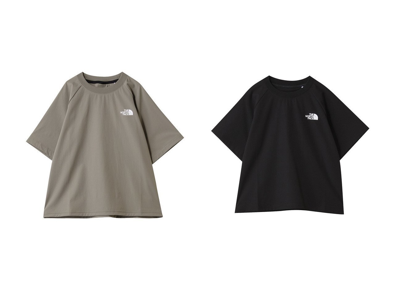【THE NORTH FACE / KIDS/ザ ノース フェイス】の【KIDS】キッズ モビリティークルー 【KIDS　キッズファッション通販】 おすすめ人気トレンドファッション通販アイテム インテリア・キッズ・メンズ・レディースファッション・服の通販 founy(ファニー) 　ファッション　Fashion　キッズファッション　KIDS　トップス・カットソー　Tops/Tees/Kids　ストレッチ　Stretch　スリーブ　Sleeve　ハーフ　Half　ランニング　Running　NEW・新作・新着・新入荷　New Arrivals　軽量　Lightweight　グレー系　Gray　ブラック系　Black　|ID:crp329100000213466