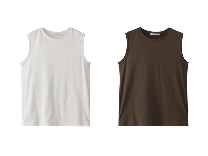 【HOUSE OF LOTUS/ハウス オブ ロータス】のLONS STAPLE コットンTシャツ 【トップス、カットソー】 おすすめ人気トレンドファッション通販アイテム インテリア・キッズ・メンズ・レディースファッション・服の通販 founy(ファニー) https://founy.com/ ファッション Fashion レディースファッション WOMEN トップス・カットソー Tops/Tshirt キャミソール / ノースリーブ No Sleeves シャツ/ブラウス Shirts/Blouses ロング / Tシャツ T-Shirts カットソー Cut and Sewn インナー Inner カットソー Cut And Sew キャミソール Camisole ジャケット Jacket タンク Tank ベーシック Basic NEW・新作・新着・新入荷 New Arrivals |ID:crp329100000213550