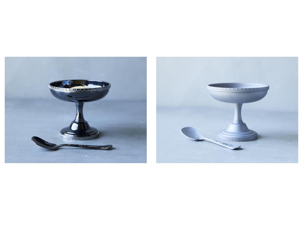 【AS IT IS/アズイットイズ】のIcecream Cup & アイスクリームカップ & スプーン(ブラック)&Icecream Cup & アイスクリームカップ & スプーン(ホワイト) 【インテリア雑貨、家具】 おすすめ人気トレンドファッション通販アイテム インテリア・キッズ・メンズ・レディースファッション・服の通販 founy(ファニー) 　アンティーク　Antique　クラシック　Classic　コーティング　Coating　テーブル　Table　デザート　Dessert　送料無料　Free Shipping　ホワイト系　White　ブラック系　Black　ゴールド系　Gold　|ID:crp329100000213812