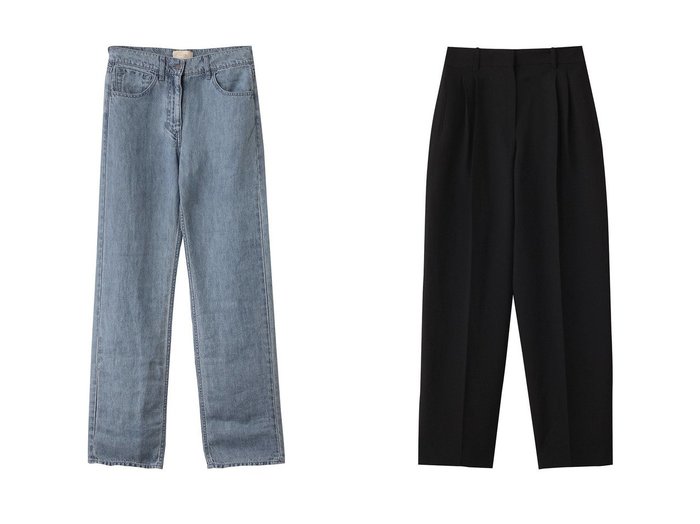 【THE ROW/ザ ロウ】のLILAS PANT&TARLEY JEAN 【パンツ】 おすすめ人気トレンドファッション通販アイテム 人気、トレンドファッション・服の通販 founy(ファニー) ファッション Fashion レディースファッション WOMEN パンツ Pants デニムパンツ Denim Pants クラシカル Classical デニム Denim フィット Fit リネン Linen リラックス Relax NEW・新作・新着・新入荷 New Arrivals |ID:crp329100000213947