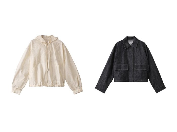 【BEIGE,/ベイジ,】のCUPHEA(クフェア)/アウトポケットジャケット&GAURA(ガウラ)/シアーパーカーブルゾン 【コート、ジャケット】 おすすめ人気トレンドファッション通販アイテム 人気、トレンドファッション・服の通販 founy(ファニー) 　ファッション　Fashion　レディースファッション　WOMEN　アウター　Coat Outerwear　ジャケット　Jackets　ブルゾン　Blouson/Jackets　ジャケット　Jacket　ドローストリング　Drawstring　ブルゾン　Blouson　エレガント 上品　Elegant　夏　Summer　NEW・新作・新着・新入荷　New Arrivals　|ID:crp329100000214027