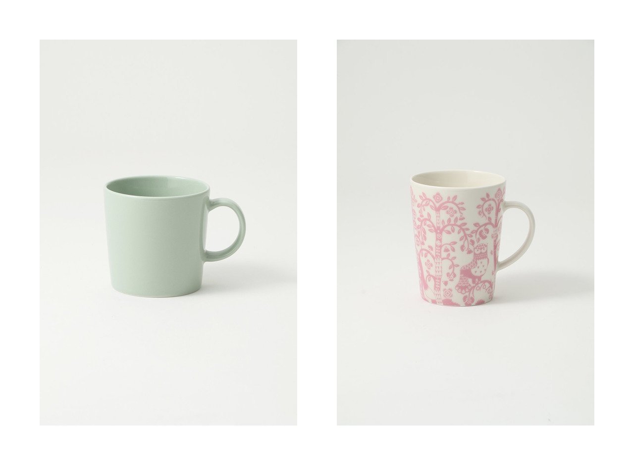 【iittala/イッタラ】のタイカ マグ 0.4L&ティーマ マグ 0.3L セージグリーン おすすめ人気トレンドファッション通販アイテム インテリア・キッズ・メンズ・レディースファッション・服の通販 founy(ファニー) 　グラス　Glass　テーブル　Table　人気　Popularity　NEW・新作・新着・新入荷　New Arrivals　ギフト プレゼント　Gift Present　ローズ　Rose　夏　Summer　春　Spring　S/S・春夏　Ss・Spring/Summer　グリーン系　Green　|ID:crp329100000214423