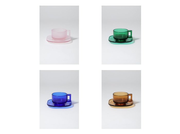 【ARNO Glass/アルノグラス】のカップ & ソーサー 【食器、器、テーブルウェア】 おすすめ人気トレンドファッション通販アイテム インテリア・キッズ・メンズ・レディースファッション・服の通販 founy(ファニー) https://founy.com/ イタリア Italy ガラス Glass クラシカル Classical クリスタル Crystal グラス Glass スクエア Square テーブル Table ハンド Hand NEW・新作・新着・新入荷 New Arrivals |ID:crp329100000215014