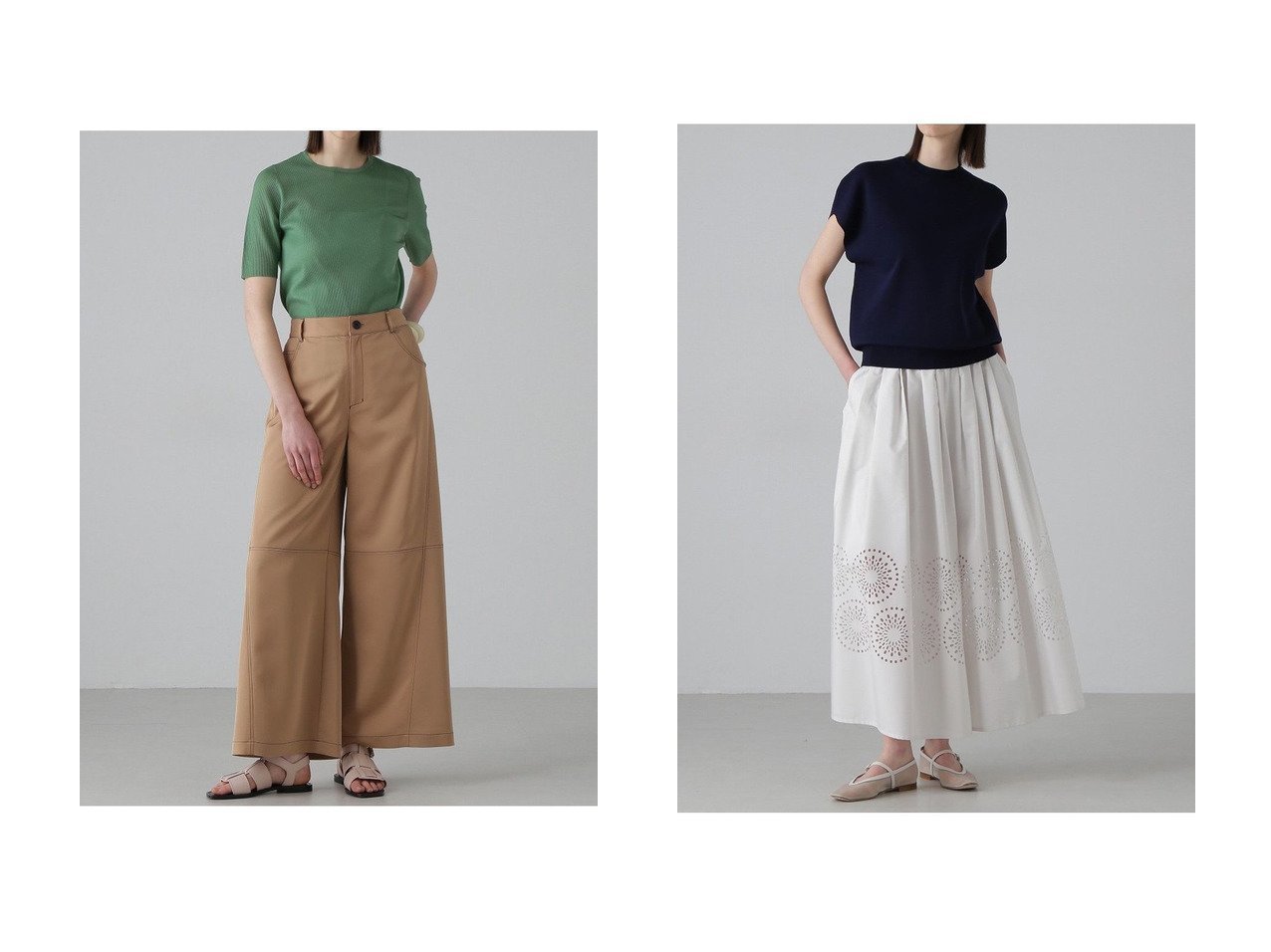 【ADORE/アドーア】のドライタッチアセテートニット&シアーリブニット 【トップス、カットソー】 おすすめ人気トレンドファッション通販アイテム インテリア・キッズ・メンズ・レディースファッション・服の通販 founy(ファニー) 　ファッション　Fashion　レディースファッション　WOMEN　トップス・カットソー　Tops/Tshirt　ニット　Knit Tops　プルオーバー　Pullover　シアー　Sheer　バランス　Balance　フィット　Fit　ボトム　Bottom　エレガント 上品　Elegant　NEW・新作・新着・新入荷　New Arrivals　2025年　2025　2025春夏・S/S　Ss,Spring/Summer,2025　シンプル　Simple　スリーブ　Sleeve　フォルム　Form　夏　Summer　春　Spring　S/S・春夏　Ss・Spring/Summer　ブラック系　Black　ホワイト系　White　グリーン系　Green　ブラウン系　Brown　レッド系　Red　ブルー系　Blue　|ID:crp329100000215101