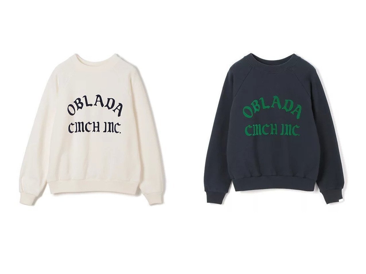 【Oblada/オブラダ】のOBLADA CINCH LOGO SWEAT 【通販サイトで人気ランキング上位、おすすめ!レディースファッション通販】  おすすめ人気トレンドファッション通販アイテム インテリア・キッズ・メンズ・レディースファッション・服の通販 founy(ファニー) 　ファッション　Fashion　レディースファッション　WOMEN　トップス・カットソー　Tops/Tshirt　パーカ　Sweats　スウェット　Sweat　おすすめ　Recommend　コンパクト　Compact　シルバー　Silver　スウェット　Sweat　スリーブ　Sleeve　チェーン　Chain　ネックレス　Necklace　パール　Pearl　プリント　Print　ロング　Long　エレガント 上品　Elegant　洗える　Washable　グレー系　Gray　ホワイト系　White　ブルー系　Blue　|ID:crp329100000215189