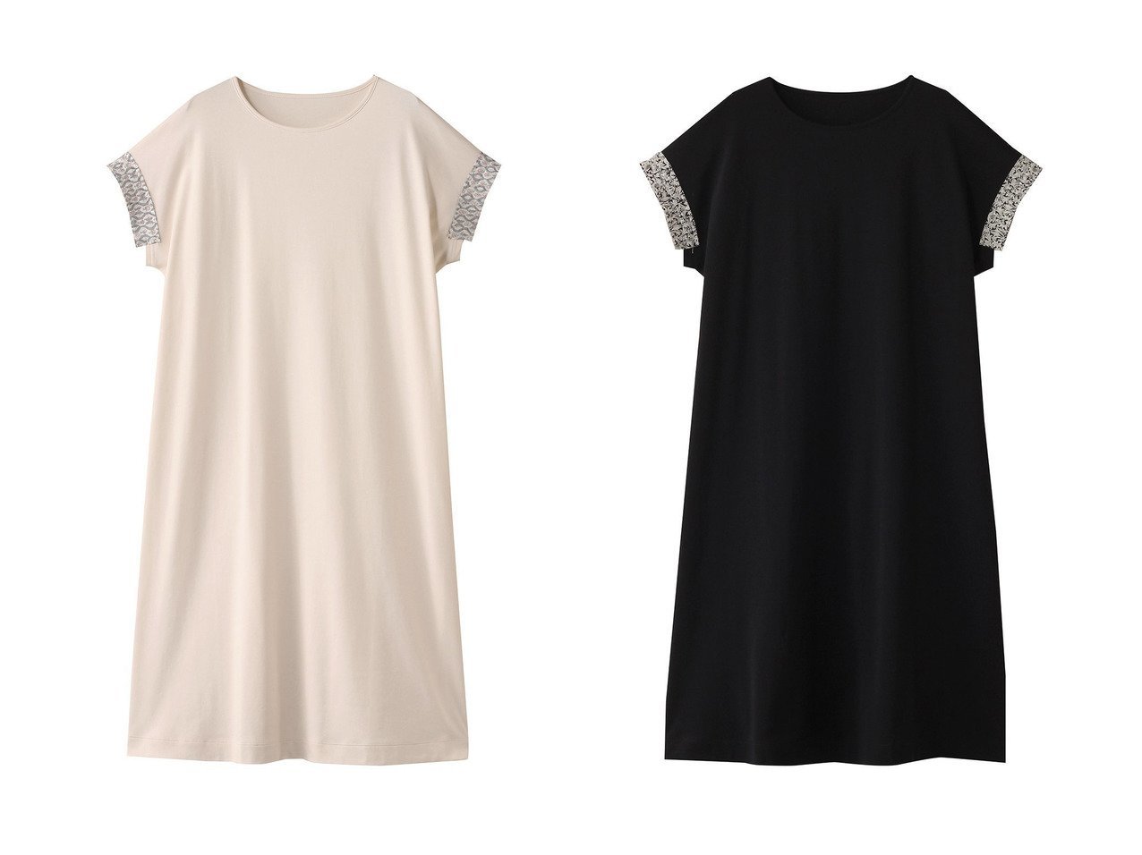【KID BLUE/キッドブルー】の25サマーTシャツワンピース おすすめ人気トレンドファッション通販アイテム インテリア・キッズ・メンズ・レディースファッション・服の通販 founy(ファニー) 　ファッション　Fashion　レディースファッション　WOMEN　ワンピース　Dress　シャツワンピース　Shirt Dresses　サマー　Summer　シンプル　Simple　パジャマ　Pajamas　リラックス　Relax　NEW・新作・新着・新入荷　New Arrivals　旅行　Travel　イエロー系　Yellow　ブラック系　Black　|ID:crp329100000215960