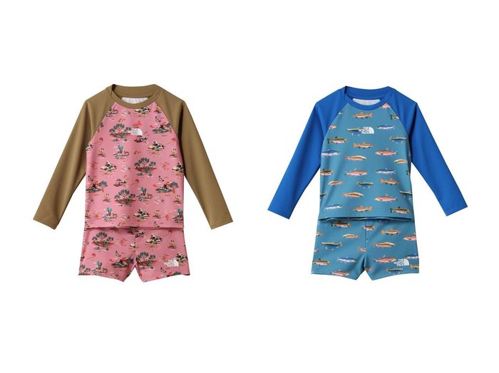 【THE NORTH FACE / KIDS/ザ ノース フェイス】の【KIDS】トドラーウォーターウエアセット 【KIDS キッズファッション通販】 おすすめ人気トレンドファッション通販アイテム 人気、トレンドファッション・服の通販 founy(ファニー) ファッション Fashion キッズファッション KIDS トップス・カットソー Tops/Tees/Kids ショート Short プリント Print 夏 Summer NEW・新作・新着・新入荷 New Arrivals |ID:crp329100000216700