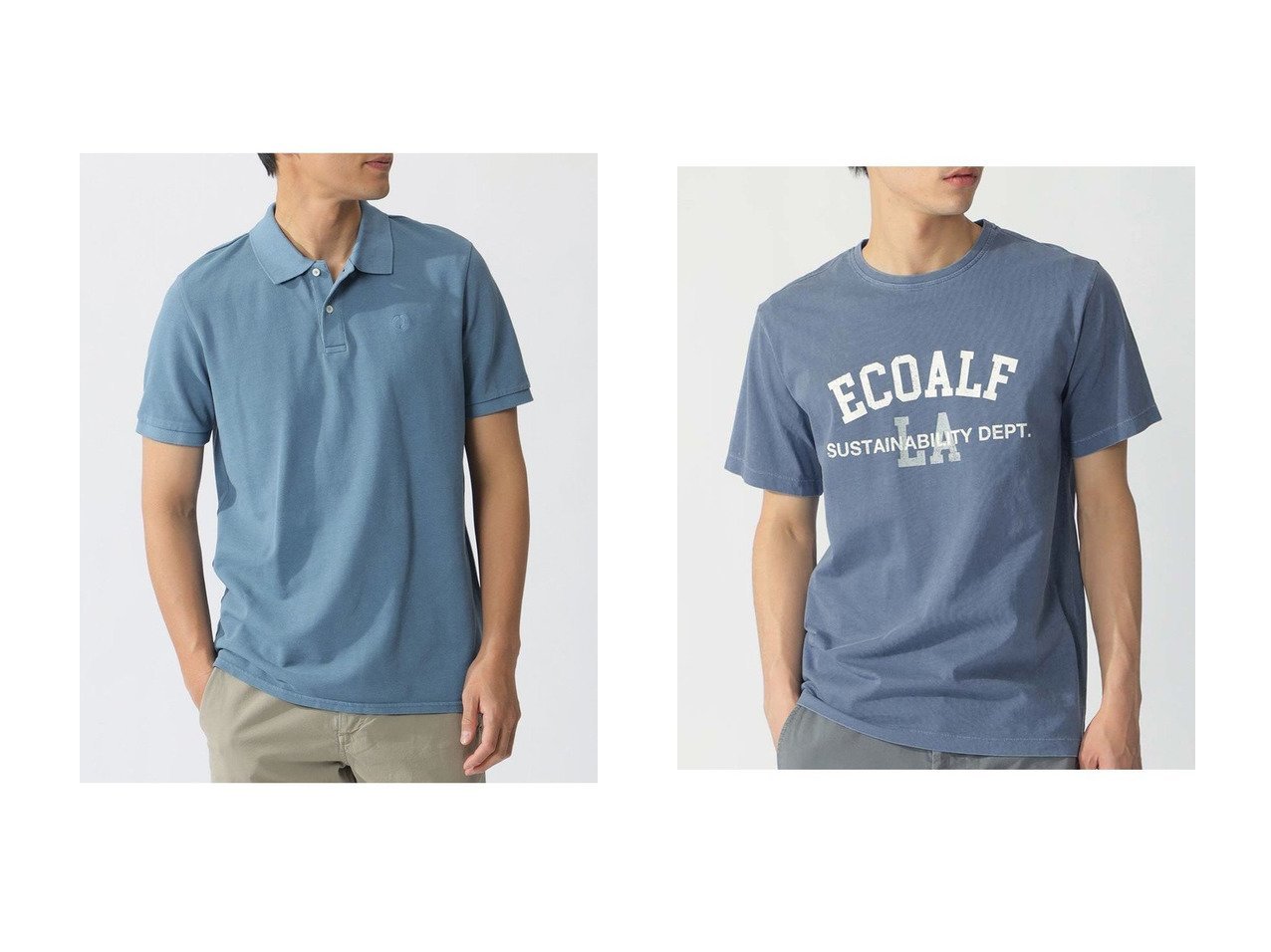 【ECOALF / MEN/エコアルフ】の【MEN】TEDAN BECAUSE ポロ TEDANALF POLO MAN&【MEN】VENICE Tシャツ 【MEN メンズファッション通販】 おすすめ人気トレンドファッション通販アイテム インテリア・キッズ・メンズ・レディースファッション・服の通販 founy(ファニー) 　ファッション　Fashion　メンズファッション　MEN　トップス・カットソー　Tops/Tshirt/Men　シャツ　Shirts　アウトドア　Outdoor　ショート　Short　スタイリッシュ　Stylish　スリーブ　Sleeve　再入荷　Restock/Back In Stock/Re Arrival　なめらか　Smooth　コレクション　Collection　サマー　Summer　ベーシック　Basic　NEW・新作・新着・新入荷　New Arrivals　ブルー系　Blue　グリーン系　Green　グレー系　Gray　|ID:crp329100000216705
