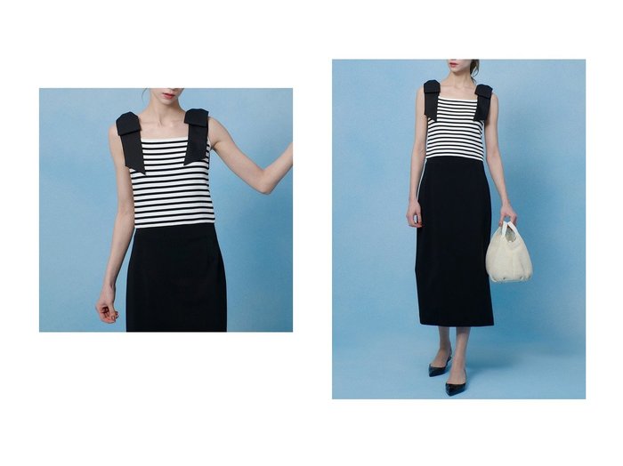 【allureville/アルアバイル】の【LOULOU WILLOUGHBY】ショルダーリボンミニタンクプルオーバー 【通販サイトで人気ランキング上位、おすすめ!レディースファッション通販 / Popular clothes】   おすすめ人気トレンドファッション通販アイテム 人気、トレンドファッション・服の通販 founy(ファニー) ファッション Fashion レディースファッション WOMEN トップス・カットソー Tops/Tshirt ニット Knit Tops プルオーバー Pullover アシンメトリー Asymmetry ショルダー Shoulder シンプル Simple タンク Tank トレンド Trend リボン Ribbon 今季 This Season |ID:crp329100000216760