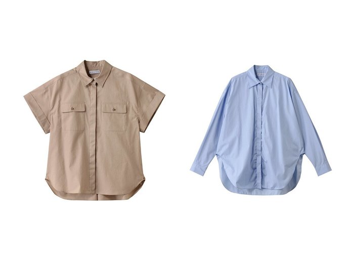 【MY WEAKNESS/マイ ウィークネス】のOlja Safari Shirt&Olja Reg Shirt 【トップス、カットソー】 おすすめ人気トレンドファッション通販アイテム 人気、トレンドファッション・服の通販 founy(ファニー) 　ファッション　Fashion　レディースファッション　WOMEN　トップス・カットソー　Tops/Tshirt　シャツ/ブラウス　Shirts/Blouses　エレガント 上品　Elegant　カシュクール　Cachecoeur　コンパクト　Compact　ショート　Short　シルク　Silk　シンプル　Simple　スリーブ　Sleeve　フェミニン　Feminine　ワッシャー　Washer　NEW・新作・新着・新入荷　New Arrivals　|ID:crp329100000216767