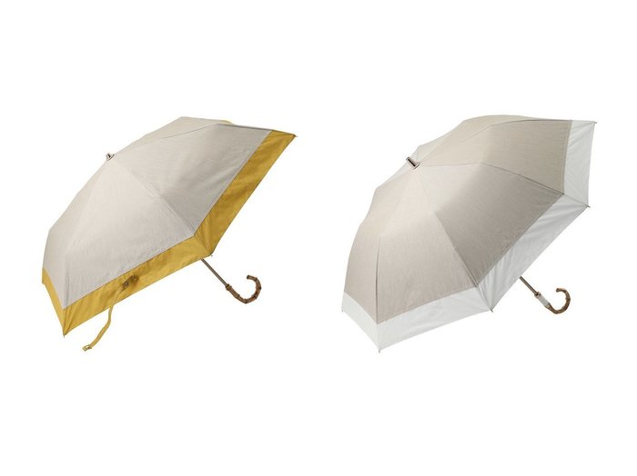 【Gracy/グレイシー】の晴雨兼用楽ミニ傘C Natural bicolor&晴雨兼用楽折傘C Natural bicolor おすすめ人気トレンドファッション通販アイテム 人気、トレンドファッション・服の通販 founy(ファニー) ファッション Fashion レディースファッション WOMEN 傘 / レイングッズ Umbrellas/Rainwear クラシカル Classical ハンカチ Handkerchief バンブー Bamboo モダン Modern 傘 Umbrella NEW・新作・新着・新入荷 New Arrivals 時計 Clock |ID:crp329100000216777