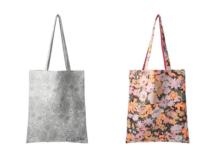 【KID BLUE/キッドブルー】のLIBERTY帆布Gトートバック 【ルームウェア・パジャマ】 おすすめ人気トレンドファッション通販アイテム 人気、トレンドファッション・服の通販 founy(ファニー) 　ファッション　Fashion　レディースファッション　WOMEN　バッグ　Bag　スタイリッシュ　Stylish　トートバック　Tote Bag　フォルム　Form　エレガント 上品　Elegant　NEW・新作・新着・新入荷　New Arrivals　雑誌　Magazine　|ID:crp329100000216857
