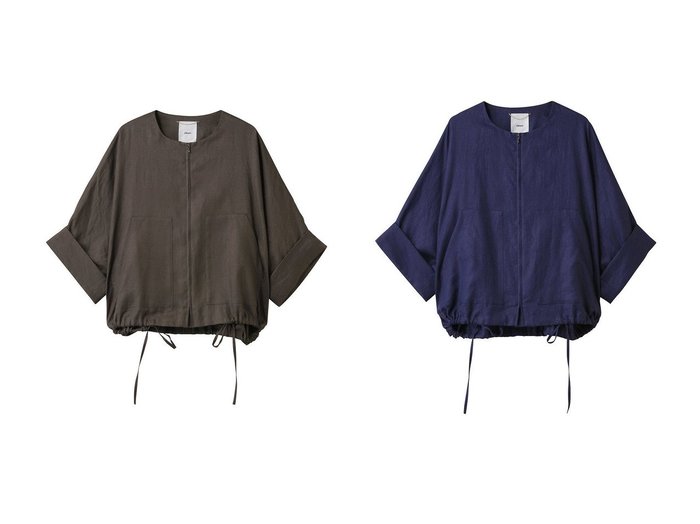 【ebure/エブール】のボタニカルリネン ライトブルゾン 【コート、ジャケット】 おすすめ人気トレンドファッション通販アイテム 人気、トレンドファッション・服の通販 founy(ファニー) ファッション Fashion レディースファッション WOMEN アウター Coat Outerwear ジャケット Jackets ブルゾン Blouson/Jackets ジャケット Jacket パッチ Patch フォルム Form フラワー Flower ブルゾン Blouson ポケット Pocket リネン Linen |ID:crp329100000216862