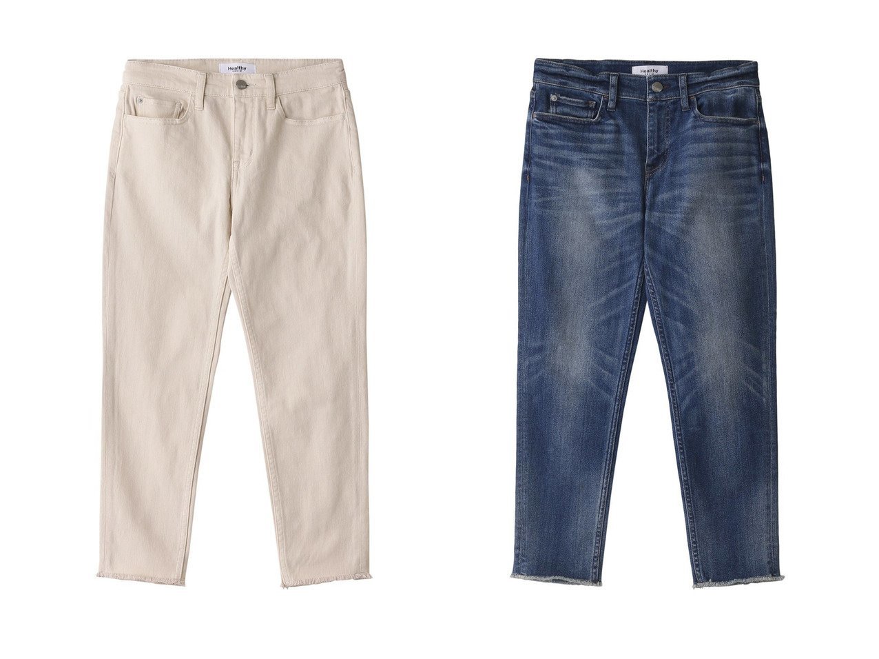 【allureville/アルアバイル】の【HEALTHY denim】 HSALT 【通販サイトで人気ランキング上位、おすすめ!レディースファッション通販】   おすすめ人気トレンドファッション通販アイテム インテリア・キッズ・メンズ・レディースファッション・服の通販 founy(ファニー) 　ファッション　Fashion　レディースファッション　WOMEN　パンツ　Pants　デニムパンツ　Denim Pants　アンクル　Uncle　カットソー　Cut And Sew　スリム　Slim　デニム　Denim　フィット　Fit　イエロー系　Yellow　|ID:crp329100000216885