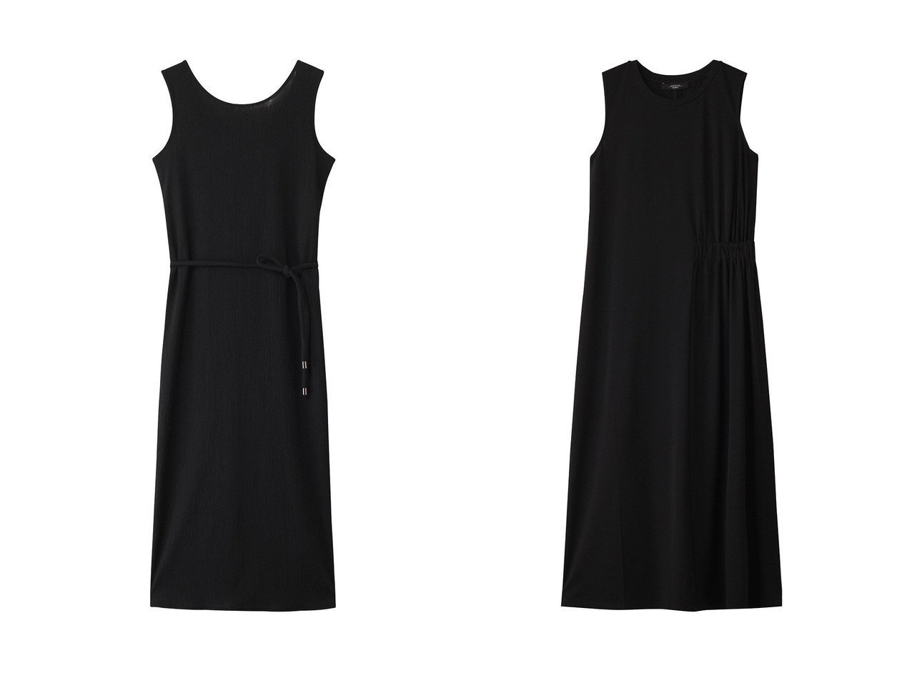 【Max Mara/マックスマーラ】の【MM】GLOBALE ノースリーブジャージードレス&【Weekend Max Mara】TENEBRE ジャージーインターロックドレス 【通販サイトで人気ランキング上位、おすすめ!レディースファッション通販】   おすすめ人気トレンドファッション通販アイテム インテリア・キッズ・メンズ・レディースファッション・服の通販 founy(ファニー) 　ファッション　Fashion　レディースファッション　WOMEN　ワンピース　Dress　ドレス　Party Dresses　チュニック　Tunic　アクセサリー　Accessories　ジャージ　Jersey　チュニック　Tunic　ドレス　Dress　ノースリーブ　No Sleeve　ロング　Long　夏　Summer　春　Spring　S/S・春夏　Ss・Spring/Summer　なめらか　Smooth　カーディガン　Cardigan　ギャザー　Gather　ジャケット　Jacket　リラックス　Relax　エレガント 上品　Elegant　ブラック系　Black　|ID:crp329100000216900