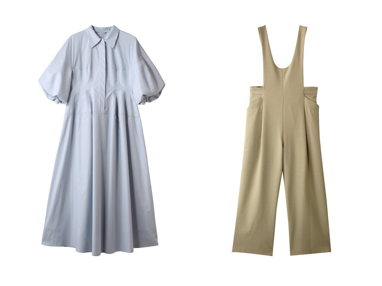 【CLANE/クラネ】のサロペット&ワンピース 【通販サイトで人気ランキング上位、おすすめ!レディースファッション通販】   おすすめ人気トレンドファッション通販アイテム インテリア・キッズ・メンズ・レディースファッション・服の通販 founy(ファニー) 　ファッション　Fashion　レディースファッション　WOMEN　ワンピース　Dress　チュニック　Tunic　インナー　Inner　サロペット　Overalls　シンプル　Simple　シェイプ　Shape　スリーブ　Sleeve　チュニック　Tunic　フェミニン　Feminine　ロング　Long　NEW・新作・新着・新入荷　New Arrivals　ベージュ系　Beige　ブラック系　Black　ホワイト系　White　ブルー系　Blue　|ID:crp329100000216914