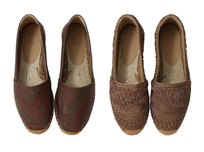【Castaner/カスタニエール】の【ETRO×Castaner】KENDA ETRO エスパドリーユ&【ETRO×Castaner】KENDA PAISLEY ETRO 刺繍エスパドリーユ 【通販サイトで人気ランキング上位、おすすめ!レディースファッション通販 / Popular clothes】   おすすめ人気トレンドファッション通販アイテム 人気、トレンドファッション・服の通販 founy(ファニー) ファッション Fashion レディースファッション WOMEN シューズ Shoes フラット Flat ペイズリー Paisley モダン Modern ラグジュアリー Luxury 夏 Summer |ID:crp329100000216927