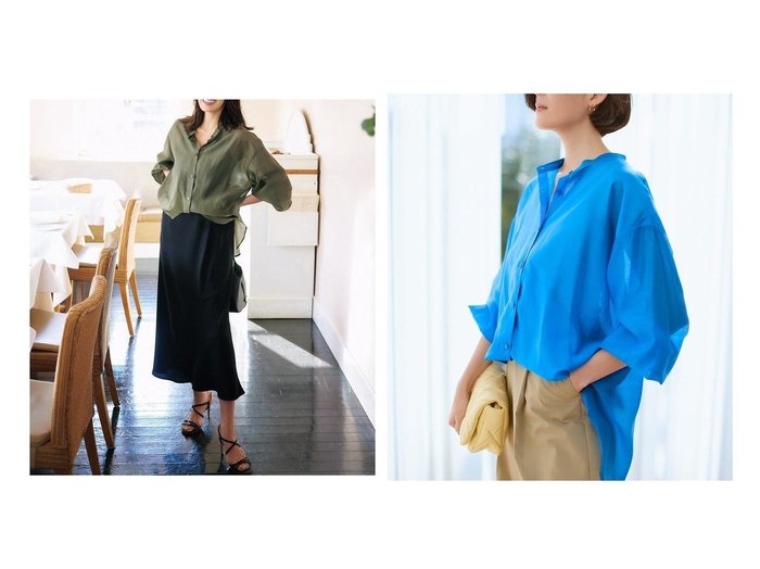 【DoCLASSE/ドゥクラッセ】の2WAYデザイン・シアーシャツブラウス 【40代50代からの婦人服 通販サイトで人気ランキング上位、おすすめ!レディースファッション通販 / Popular clothes】   おすすめ人気トレンドファッション通販アイテム インテリア・キッズ・メンズ・レディースファッション・服の通販 founy(ファニー) https://founy.com/ ファッション Fashion レディースファッション WOMEN トップス・カットソー Tops/Tshirt シャツ/ブラウス Shirts/Blouses NEW・新作・新着・新入荷 New Arrivals |ID:crp329100000216933