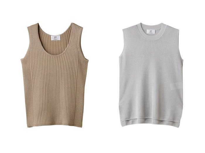 【1er Arrondissement/プルミエ アロンディスモン】のメタルライクリブタンク&メタルライクミラノリブタンク 【】トップス、カットソー おすすめ人気トレンドファッション通販アイテム 人気、トレンドファッション・服の通販 founy(ファニー) ファッション Fashion レディースファッション WOMEN トップス・カットソー Tops/Tshirt ニット Knit Tops プルオーバー Pullover タンク Tank デコルテ Decolletage ボトム Bottom NEW・新作・新着・新入荷 New Arrivals |ID:crp329100000216962
