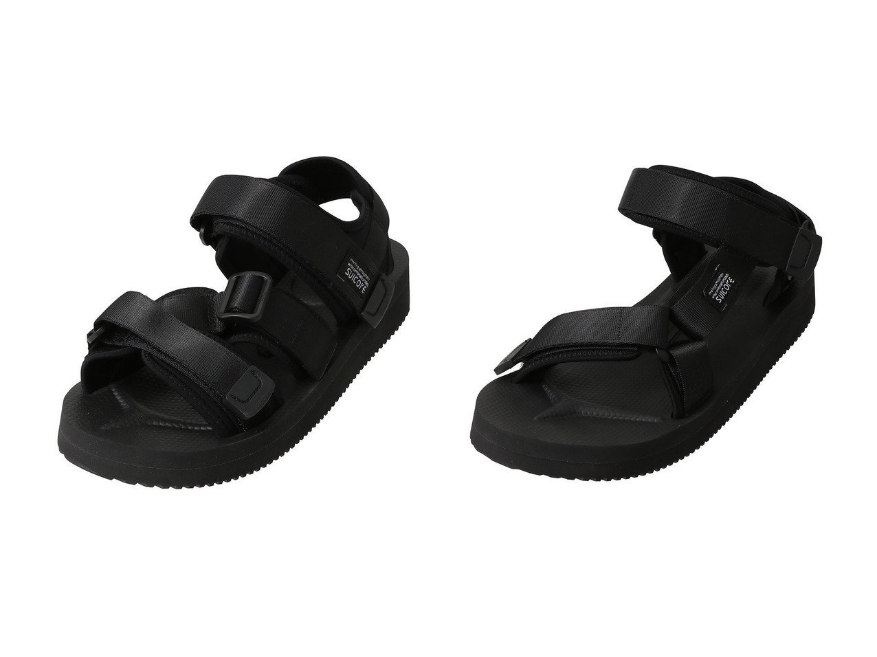 【SUICOKE/スイコック】のKISEE-Vab-soft ヴィブラムソールサンダル&【UNISEX】DEPA-V2ab-soft ヴィブラムソールストラップサンダル 【シューズ・靴】 おすすめ人気トレンドファッション通販アイテム インテリア・キッズ・メンズ・レディースファッション・服の通販 founy(ファニー) 　ファッション　Fashion　レディースファッション　WOMEN　ユニセックス　Unisex　クッション　Cushion　サンダル　Sandals　シンプル　Simple　定番　Standard　NEW・新作・新着・新入荷　New Arrivals　スタイリッシュ　Stylish　夏　Summer　軽量　Lightweight　ブラック系　Black　|ID:crp329100000216995